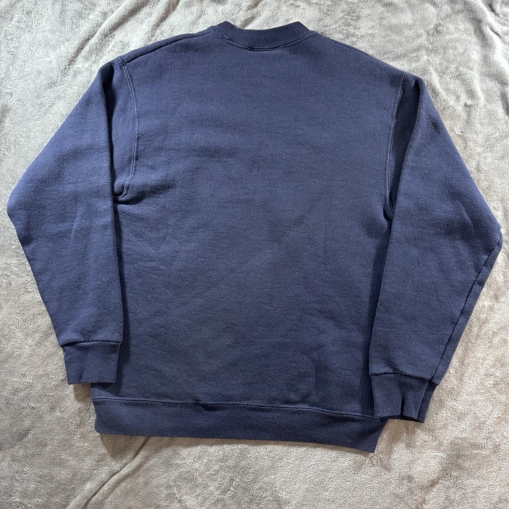 Vintage Figure Skating Sweatshirt Women's Small Blue Winter Olympics 90s USA VTG - Picture 2 of 7